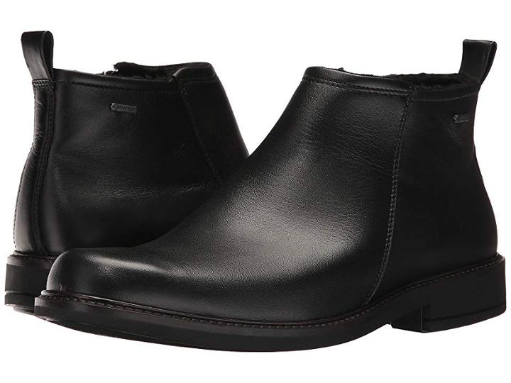 Ecco Holton Plain Toe (black) Men's  Shoes