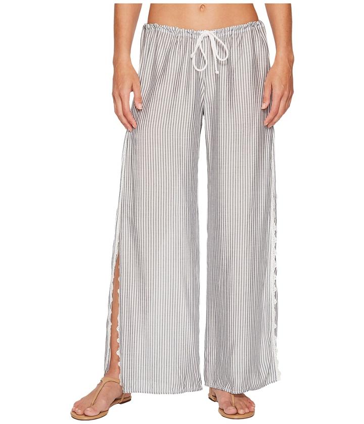 Becca By Rebecca Virtue Nantucket Pant Bottoms (indigo/white) Women's Swimwear
