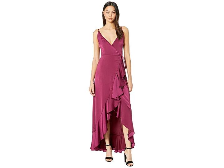 Yumi Kim Cross Roads Maxi (burgundy) Women's Dress