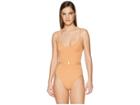 Onia Weworewhat X Onia Danielle One-piece (solid Nude) Women's Swimsuits One Piece