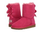 Ugg Kids Bailey Bow (little Kid/big Kid) (cerise) Girls Shoes