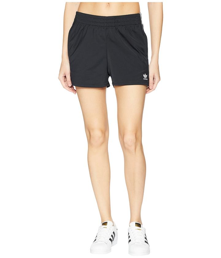 Adidas Originals 3 Stripes Shorts (black) Women's Shorts