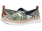 Cole Haan Ella Grand Espadrille Ii (palm Print) Women's Shoes