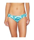 Tommy Bahama Among Fronds Shirred Hipster (ming Jade) Women's Swimwear