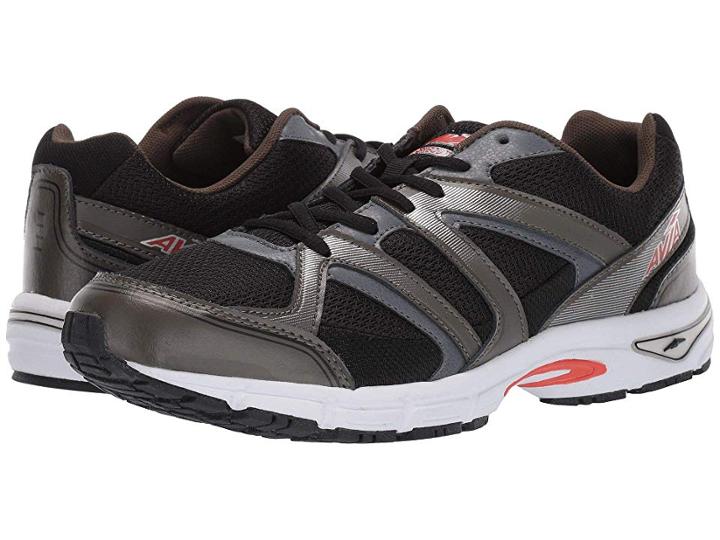 Avia Avi-execute Ii (jet Black/crocodile/orange/gunmetal) Men's Shoes