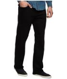 Mavi Jeans Matt Relaxed Straight Leg In Black Brushed Williamsburg (black Brushed Williamsburg) Men's Jeans