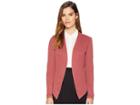 Bcbgeneration Tuxedo Blazer With Welts (ruby Wine) Women's Jacket