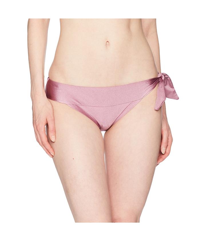 Becca By Rebecca Virtue Ballerina Sash Tie Hipster (mauve) Women's Swimwear