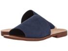 Massimo Matteo Slide 17 (blue Suede) Women's Slide Shoes