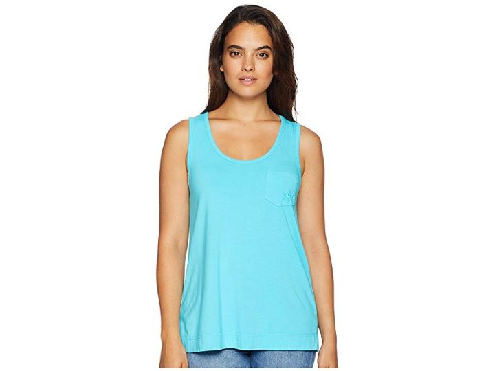 Fresh Produce Siesta Key Tank Top (luna Turquoise) Women's Sleeveless