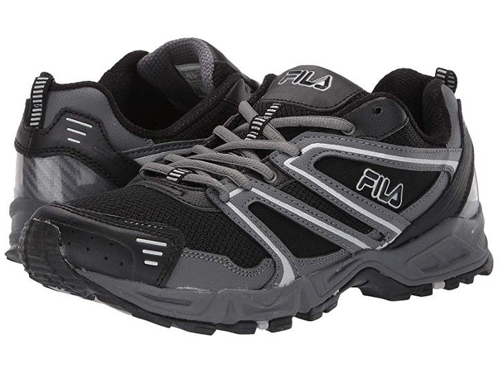 Fila Ascente 8 (black/castlerock/metallic Silver 2) Men's Shoes