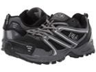 Fila Ascente 8 (black/castlerock/metallic Silver 2) Men's Shoes
