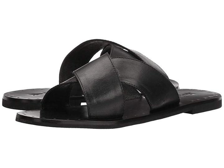 Frye Ally Crisscross (black) Women's Sandals