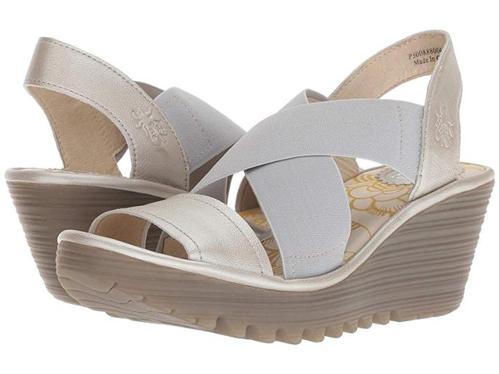 Fly London Yaji888fly (silver Borgogna) Women's Shoes