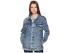 Lucky Brand Oversized Denim Trucker Jacket (barletta 2) Women's Coat