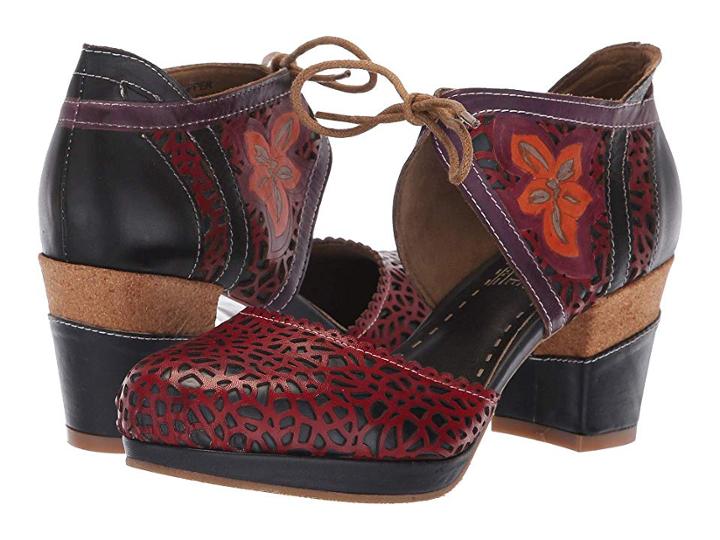 L'artiste By Spring Step Wonderful (red Multi) Women's Shoes