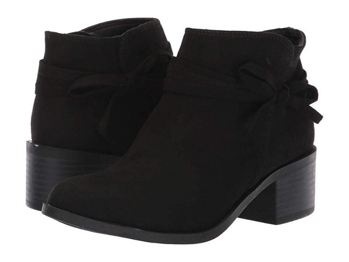 Nine West Kids Cyndees (little Kid/big Kid) (black Microfiber) Girls Shoes