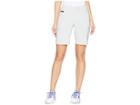 Jamie Sadock Airwear Lightweight Shorts With Front Zip And Button Closure (filament Grey) Women's Shorts