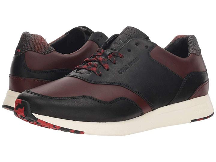 Cole Haan Grandpro Running Sneaker (dark Coffee/black/ivory) Men's Shoes