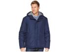 Cole Haan Oxford Rain Zip Front Jacket (navy) Men's Coat