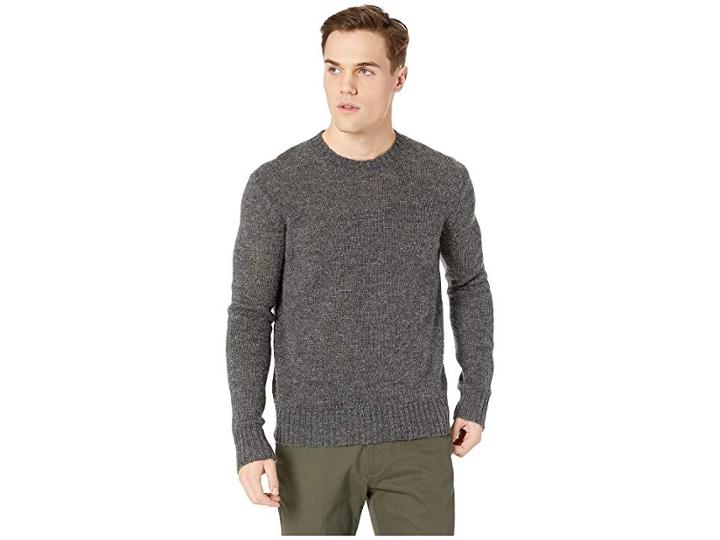 Frye Aiden Crew Neck Sweater (charcoal) Men's Sweater