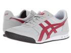 Onitsuka Tiger By Asics Ultimate 81(r) (mid Grey/burgundy) Classic Shoes