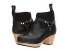 Swedish Hasbeens Rivet Boot (black) Women's Pull-on Boots