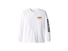 O'neill Kids The Goods Long Sleeve Tee (big Kids) (white) Boy's T Shirt