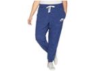 Nike Plus Size Gym Vintage Extended Pants (blue Void/sail) Women's Casual Pants
