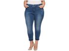 Nydj Plus Size Plus Size Alina Ankle W/ Wide Release Hem In Wishful (wishful) Women's Jeans