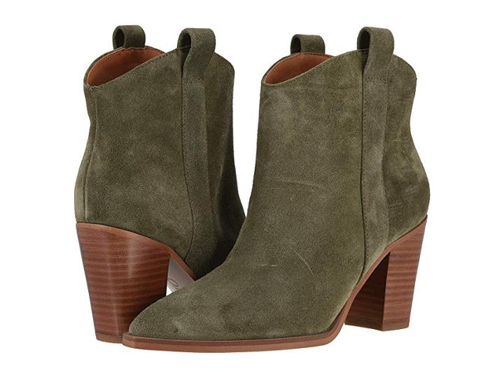 Franco Sarto Ella (olive Suede) Women's Shoes