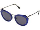 Raen Optics Pogue (blue Crystal/brindle Temple) Fashion Sunglasses