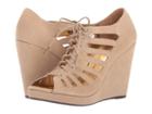Johnston & Murphy Maddie (taupe Kid Suede) Women's  Shoes