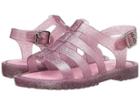 Mini Melissa Flox (toddler) (pink Glitter 1) Girls Shoes