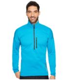 Adidas Outdoor Terrex Tivid 1/2 Zip Fleece Top (bold Aqua) Men's Long Sleeve Pullover