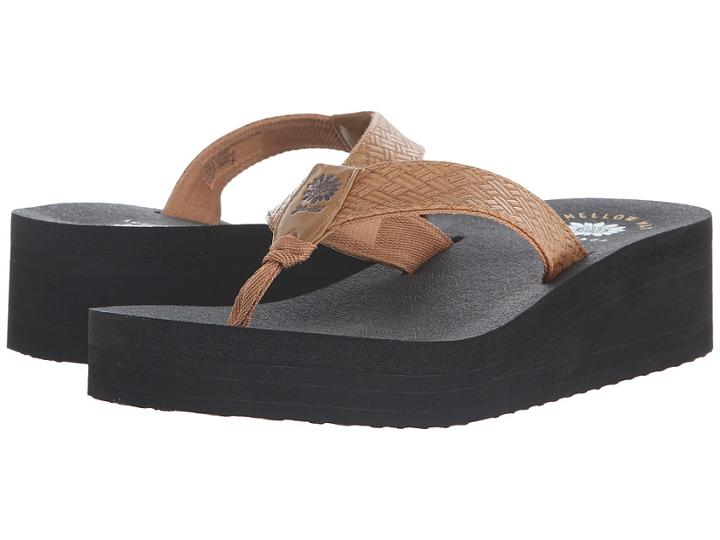 Yellow Box Ismene (tan) Women's Sandals