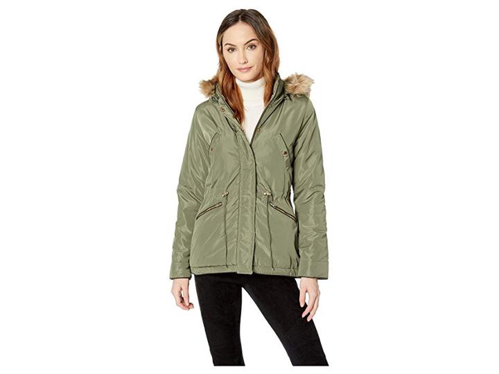 U.s. Polo Assn. Hooded Parka (olive) Women's Coat