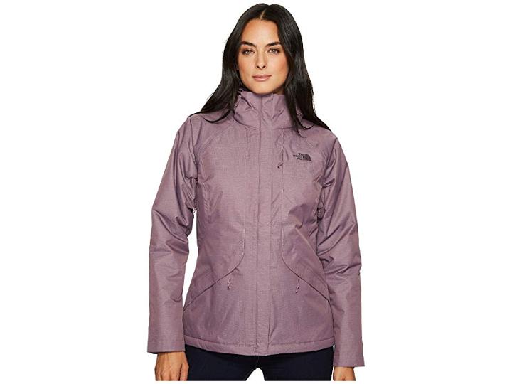 The North Face Inlux Insulated Jacket (black Plum Heather) Women's Jacket