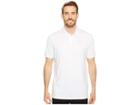 Nike Golf Color Block Dry Polo (white/pure Platinum/black) Men's Clothing