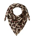 Collection Xiix Leopard Bandana (pebble Beach) Scarves