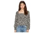 Billabong Spring Days Woven Top (blue Stream) Women's Clothing