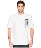 Puma Logo Tower Tee (puma White) Men's T Shirt