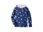Joules Kids Marlston Sweatshirt (toddler/little Kids/big Kids) (navy Petal Floral) Girl's Sweatshirt