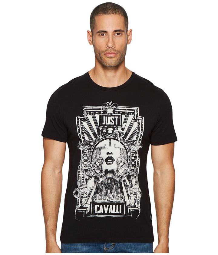 Just Cavalli Cinema T-shirt (black) Men's Clothing