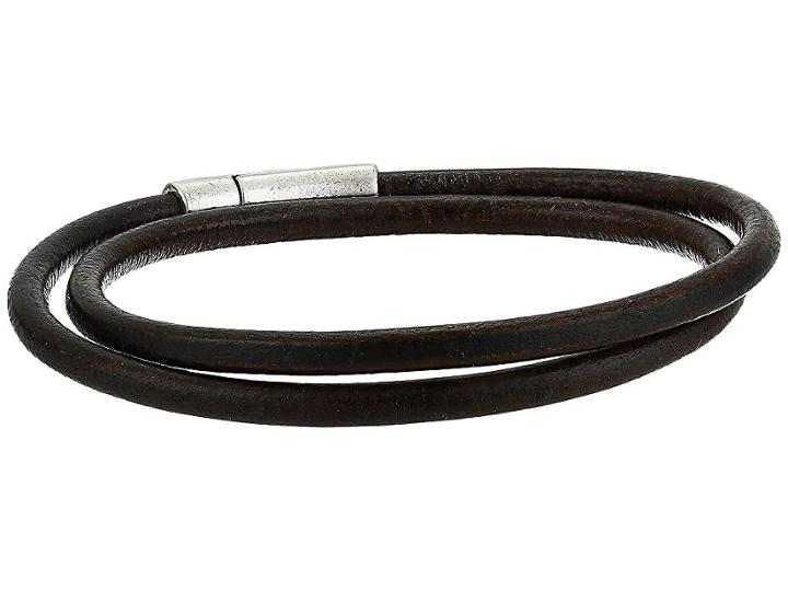 Torino Leather Co. Leather Orbit Bracelet (brown) Bracelet