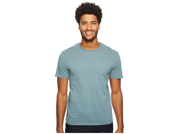 Mod-o-doc Vintage Fit Short Sleeve Crew Slub Jersey (oasis) Men's Clothing
