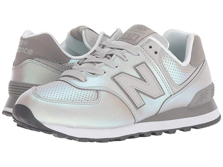 New Balance Classics Wl574v2 (rain Cloud/marblehead) Women's Shoes