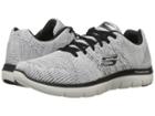 Skechers Flex Advantage 2.0 Missing Link (white/black) Men's Lace Up Casual Shoes
