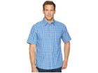 Mountain Khakis Oxbow Crinkle Short Sleeve Shirt (neptune) Men's Clothing