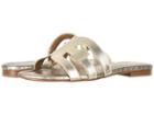 Sam Edelman Bay (jute Polished Metallic Leather) Women's Slide Shoes